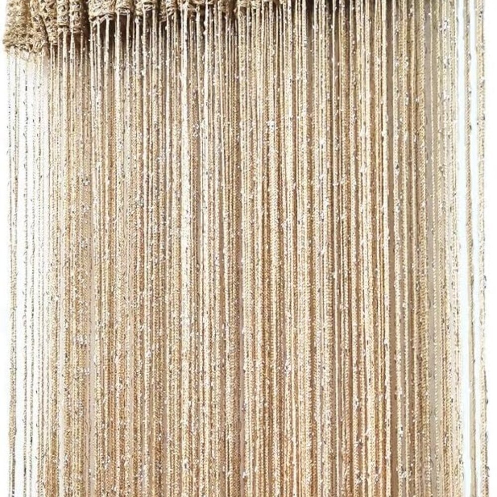 Decorative Door String Curtain Wall Panel Fringe Window Room Divider Blind Divid